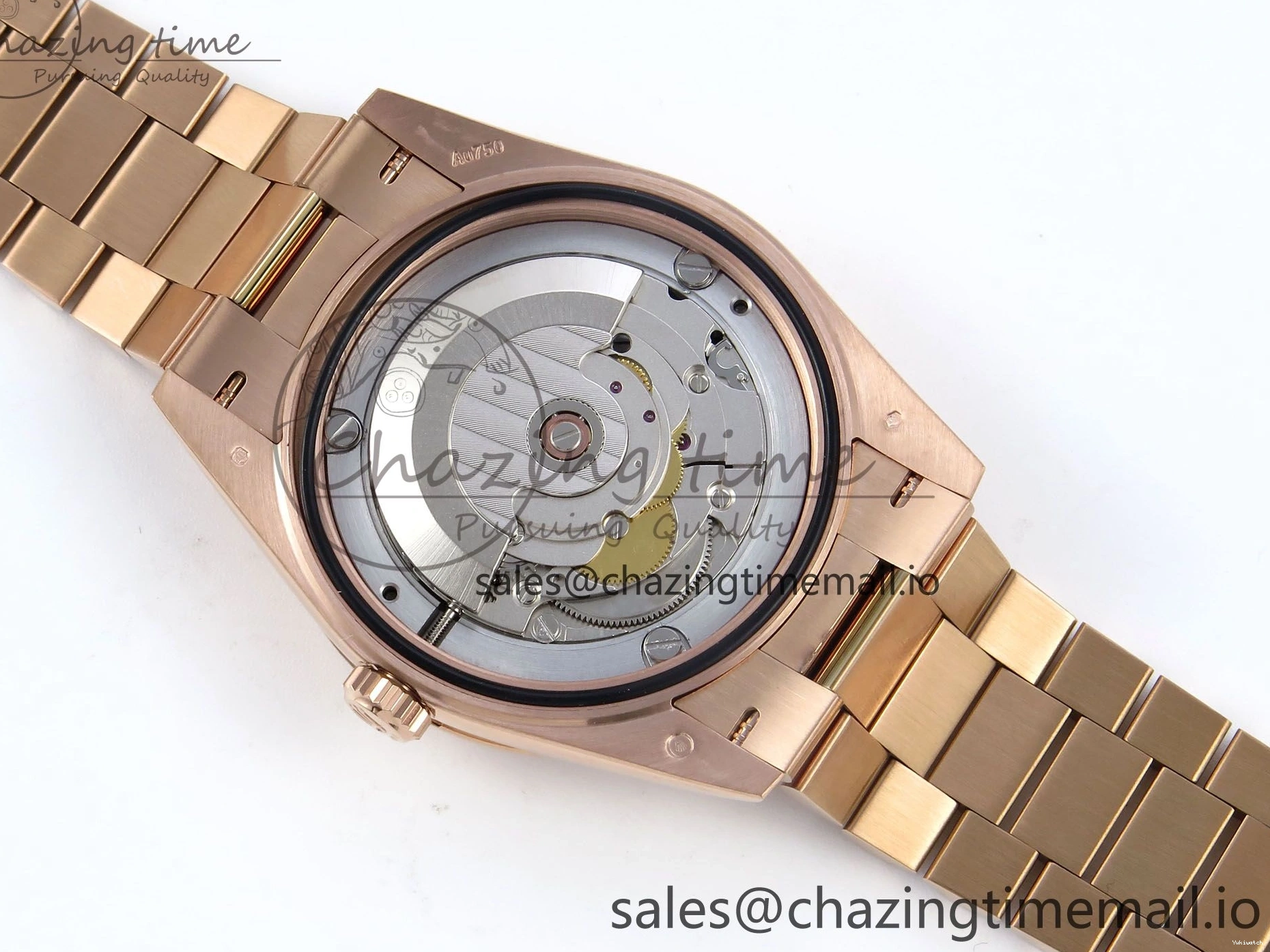 Edition RG Best Weight) Noob on Roman A2836 Bracelet 228235 Dial President 1:1 Date 40 Day (Gain Brown 0503